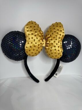 Chic and timeless Minnie ears that add a polished touch to any Disney look